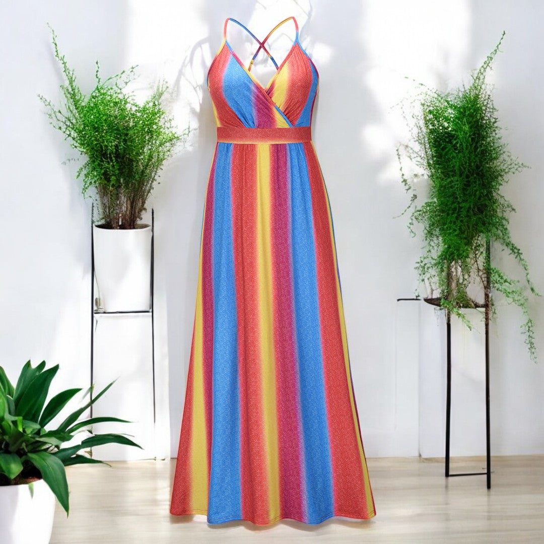 Regina Boho Floral Print Dresses