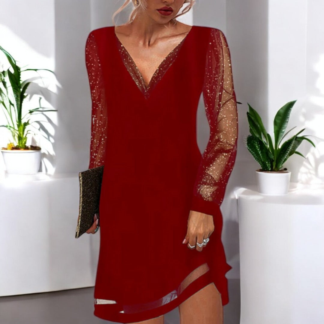 Sanaya Retro Mini Dress
