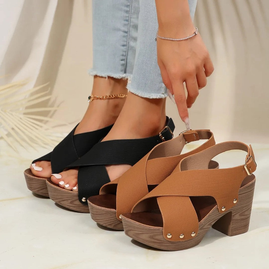 Kora Wedge Heel Open Toe