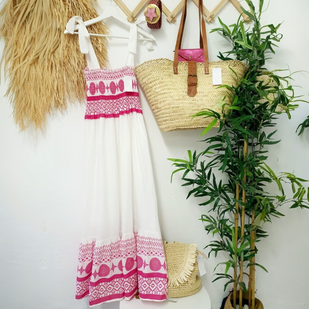 Romina Boho Style Printed Dress