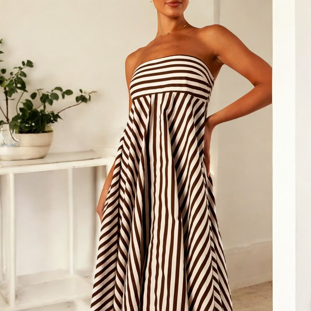 Annalise Strapless Maxi Dress