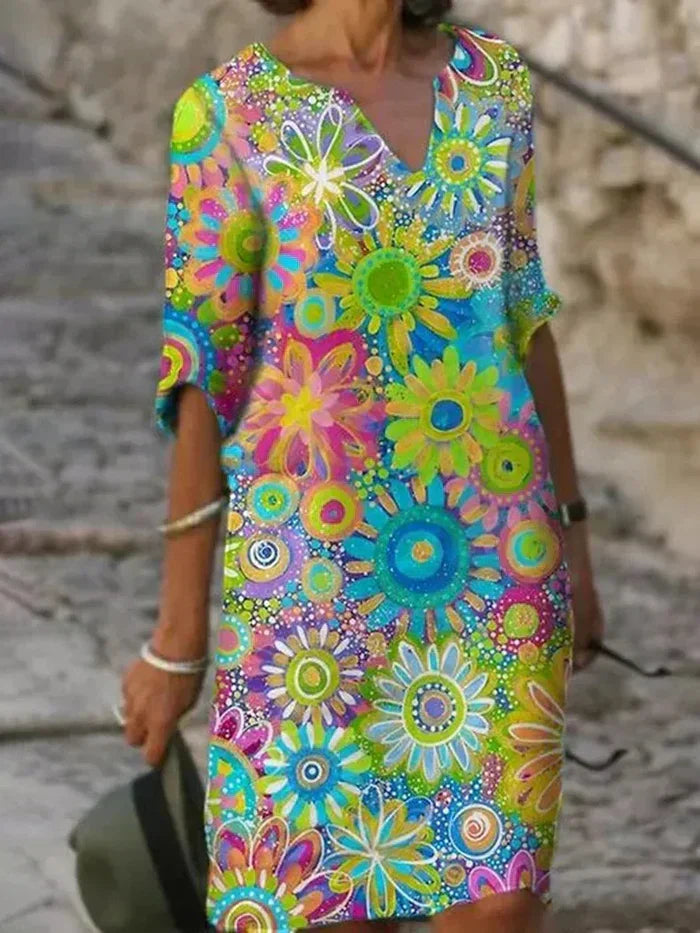 Rhea™ - Floral Dress