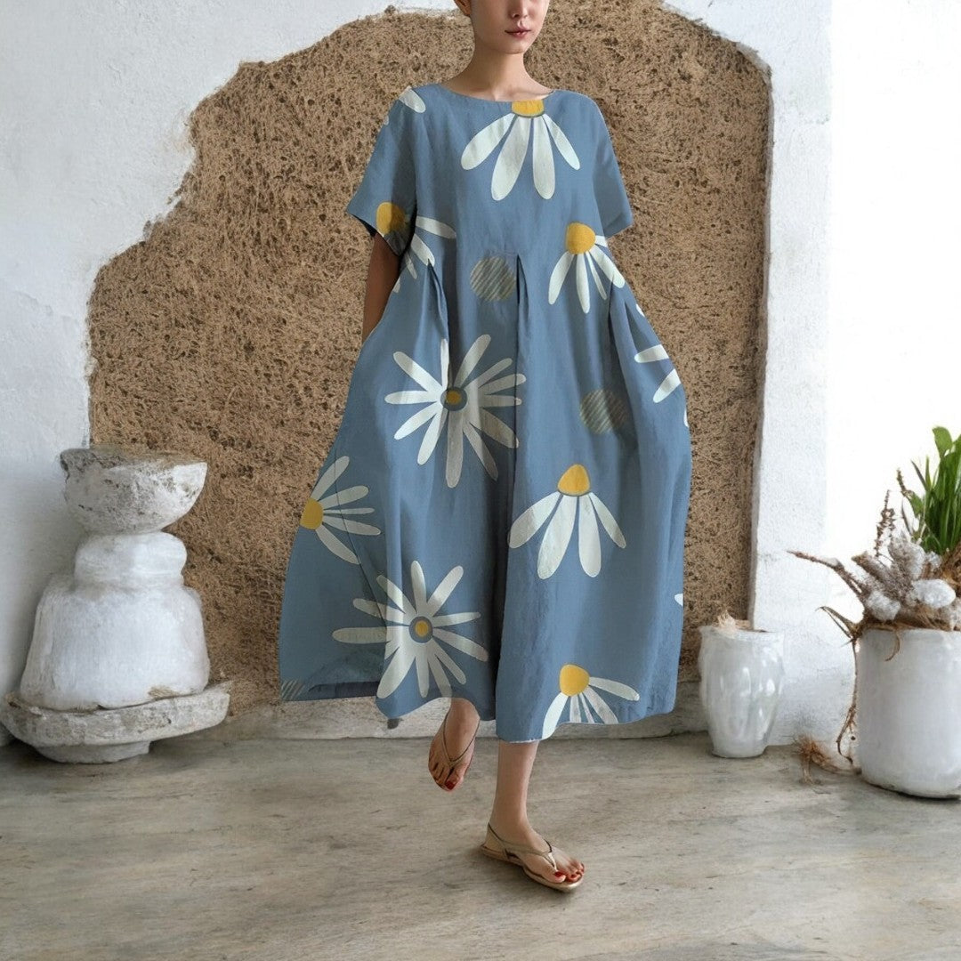 Camryn Boho Floral Dress