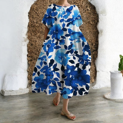 Camryn Boho Floral Dress