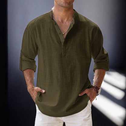 Austin Linen Overshirt