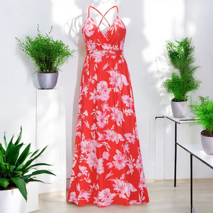 Regina Boho Floral Print Dresses
