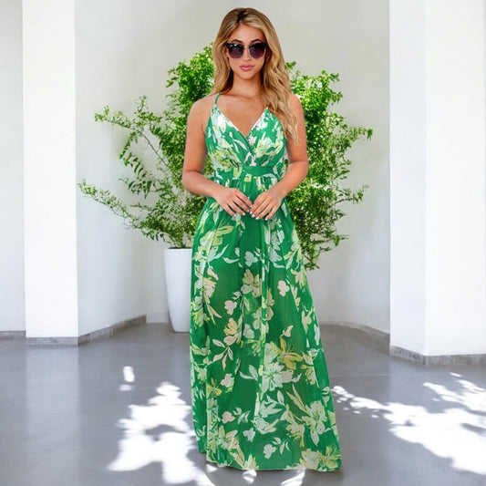 Regina Boho Floral Print Dresses