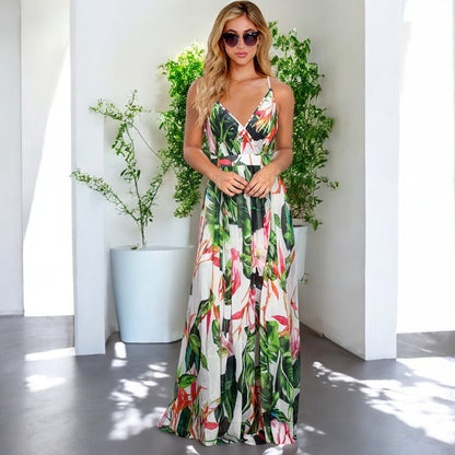 Regina Boho Floral Print Dresses
