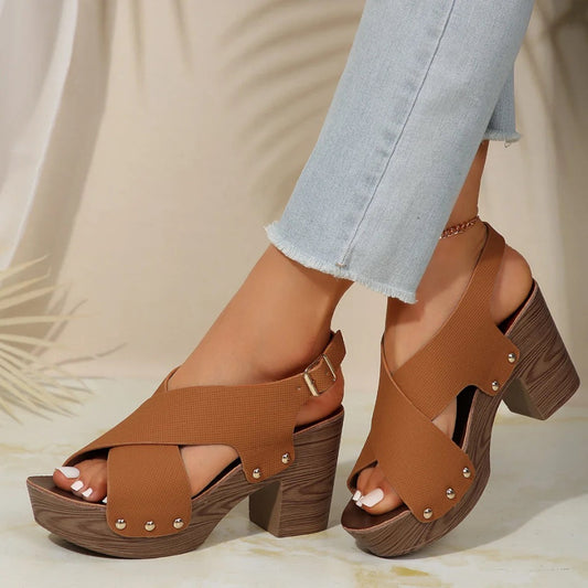 Kora Wedge Heel Open Toe