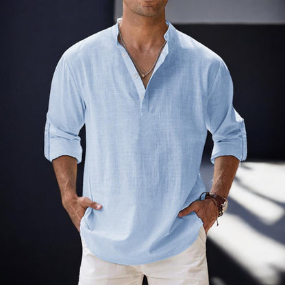 Austin Linen Overshirt
