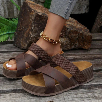 Vienna Summer Thick Soled Sandals