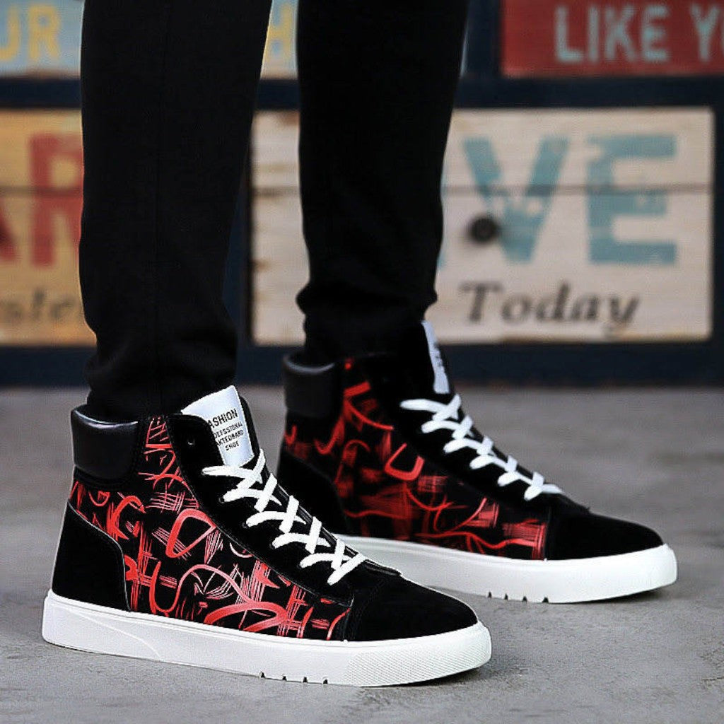 Ruben High Top Skateboarding Shoes