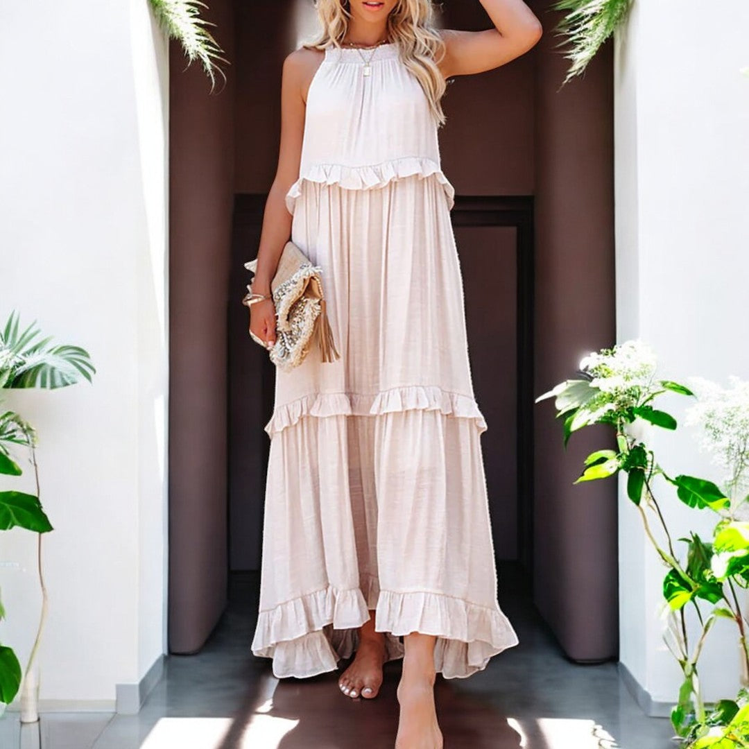 Scarlet Sleeveless Maxi Dress