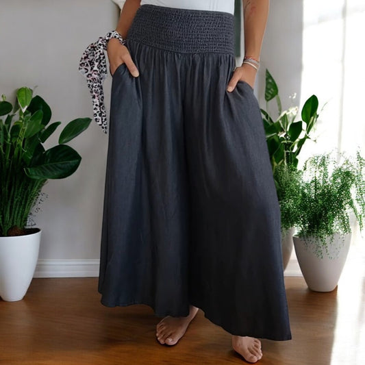 Jazmin Pants with Elastic Waist