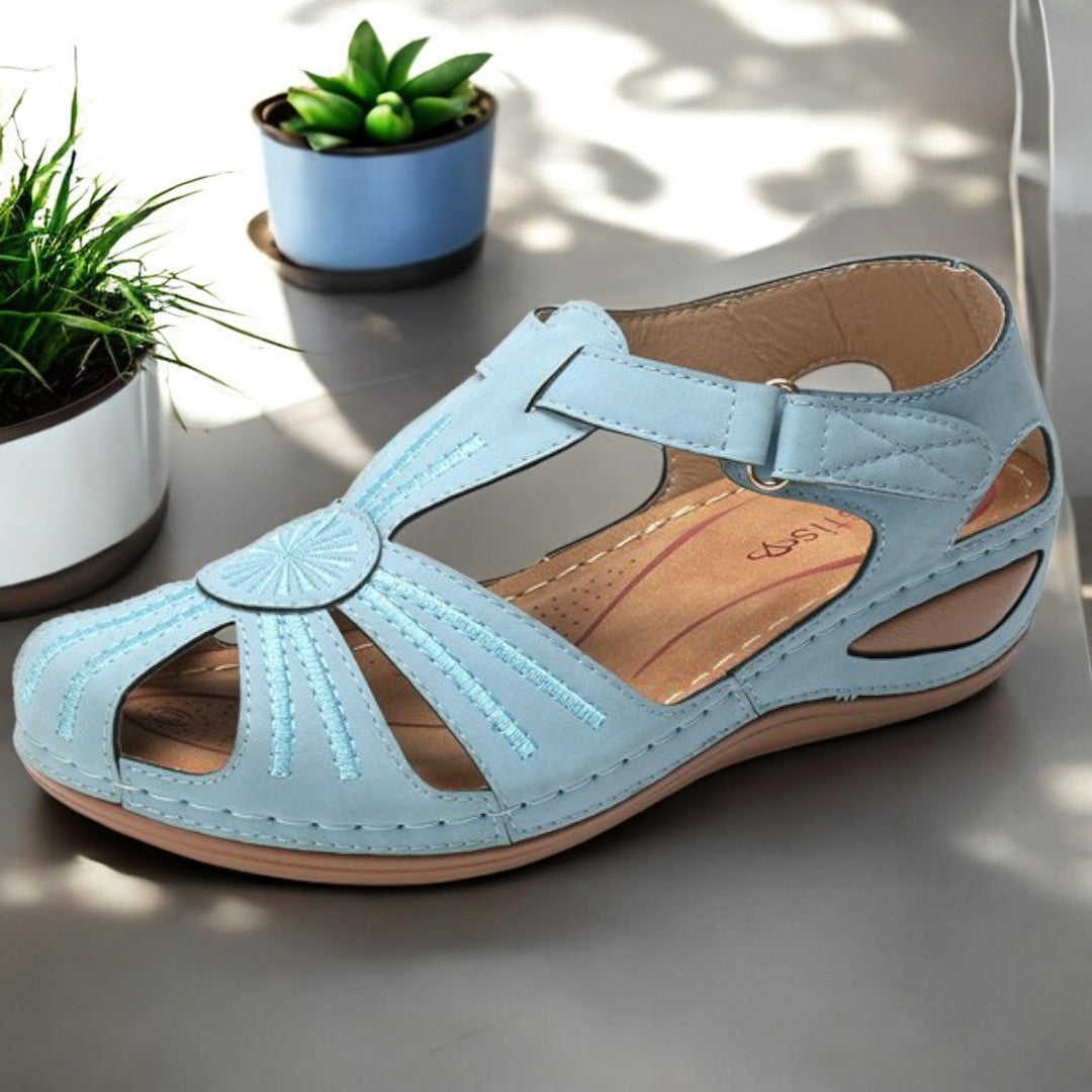 Kamryn Beach Wedge Sandals