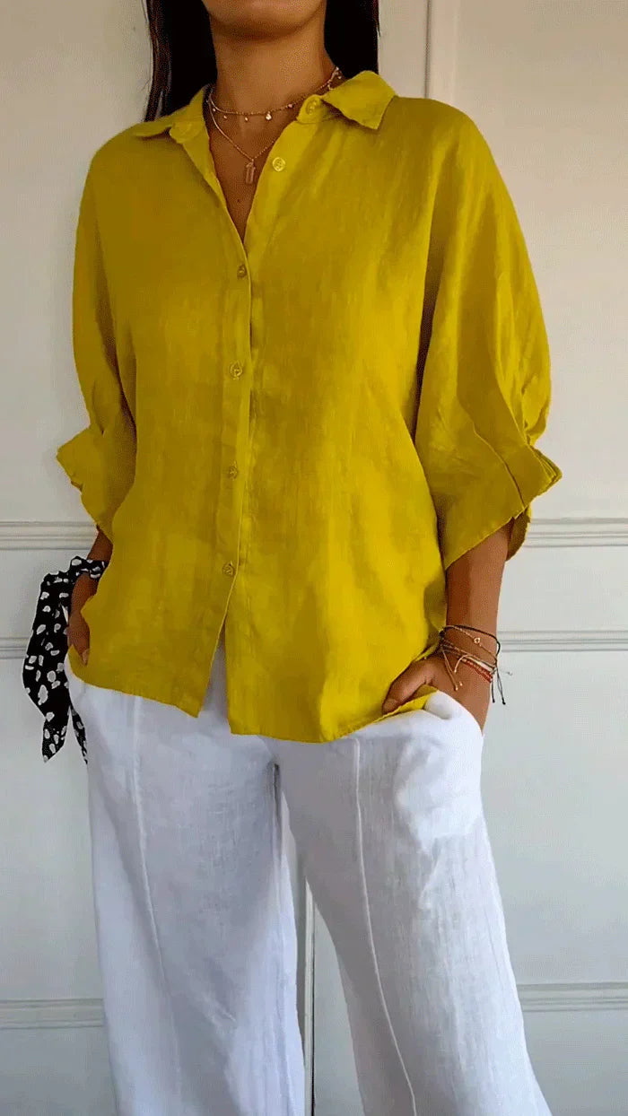 Kathrine™ | Chic Linen Shirt