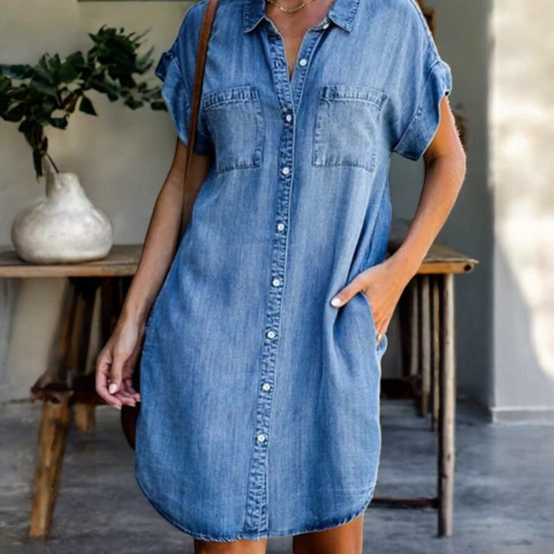 Aleah Denim Dress