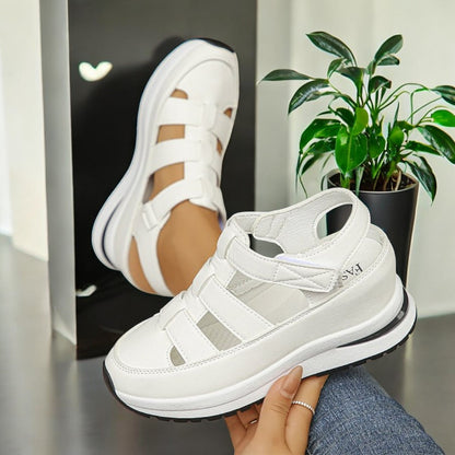 Macie Round Closed Toe Sandals