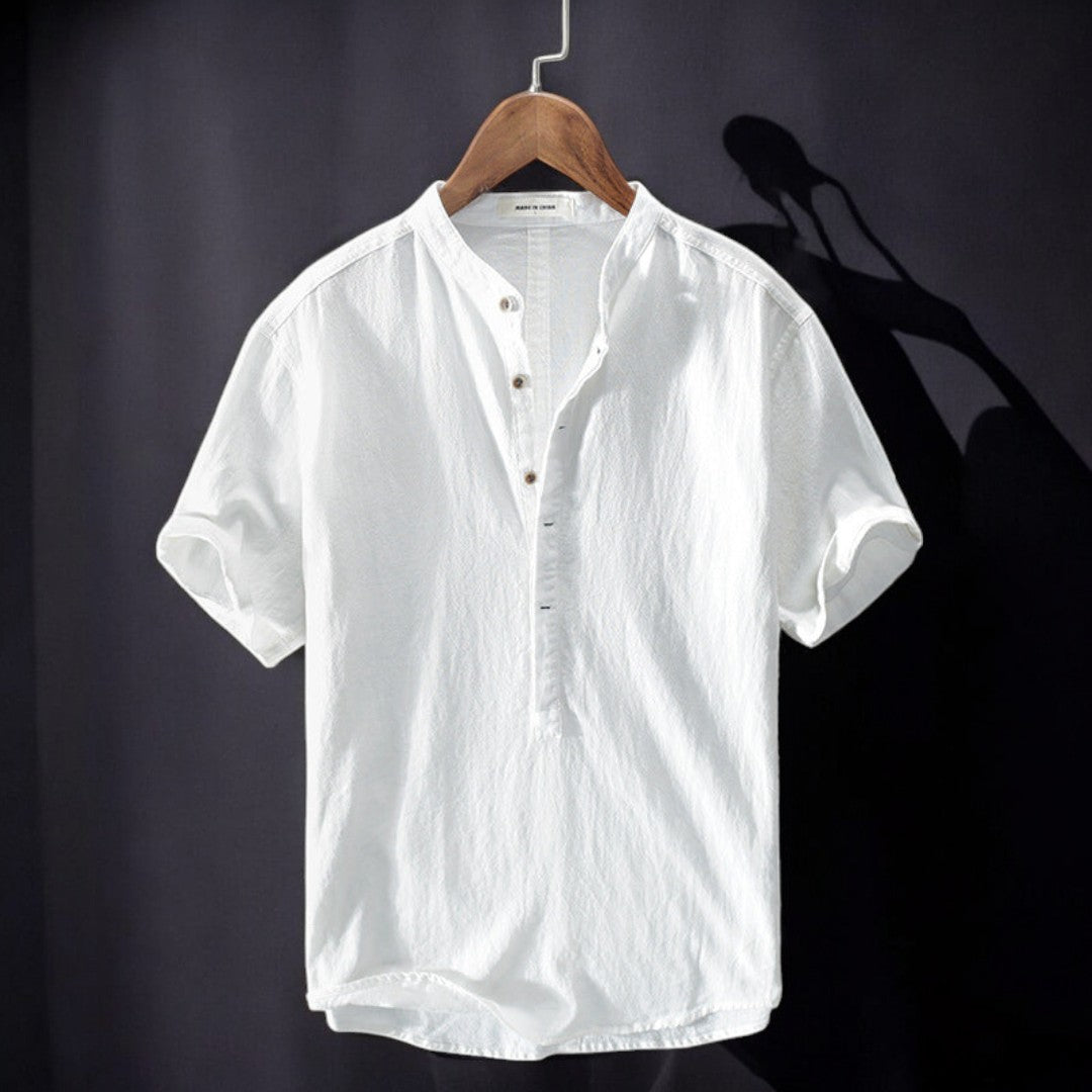 Trevor Cotton-Linen Shirt