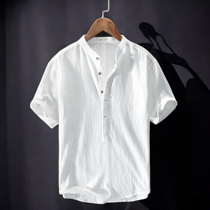 Trevor Cotton-Linen Shirt