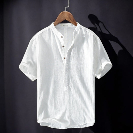 Trevor Cotton-Linen Shirt