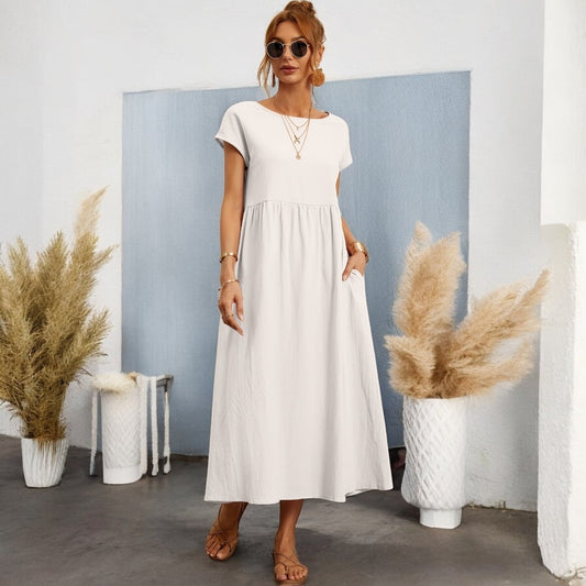 Izabella Sleeveless Dress With Pocket