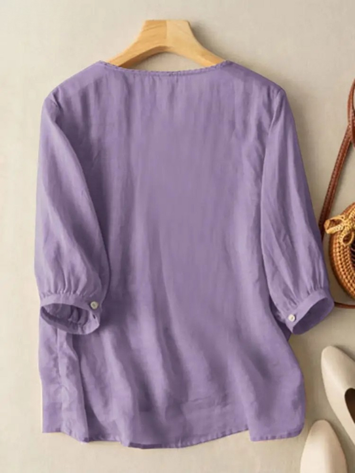 Emily™ | Embroidered Boho Blouse