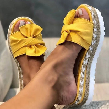 Anika Summer Sandals with Bow