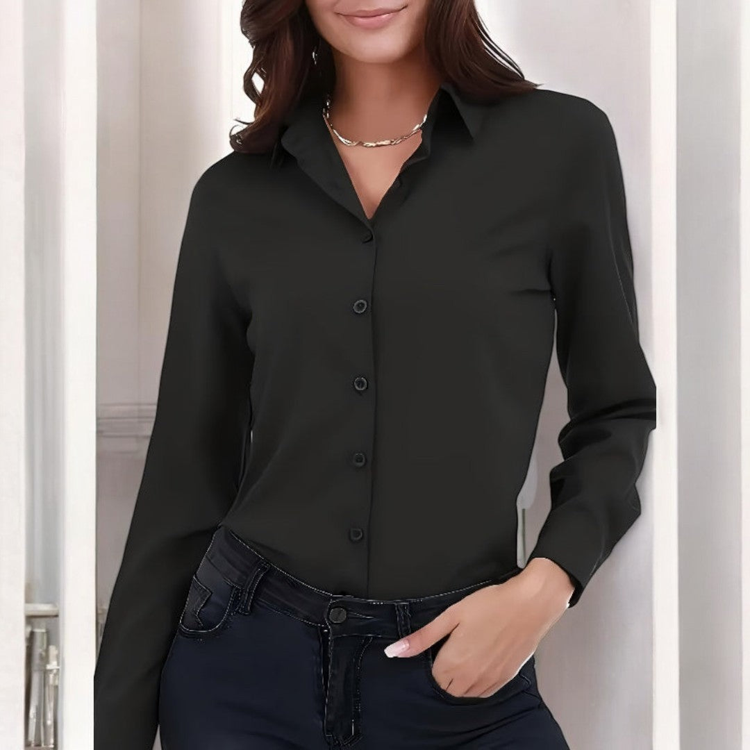 Thalia Button-Up Blouse