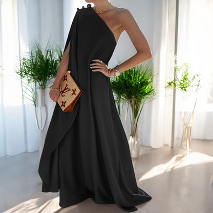 Lorelei One Shoulder Long Dress
