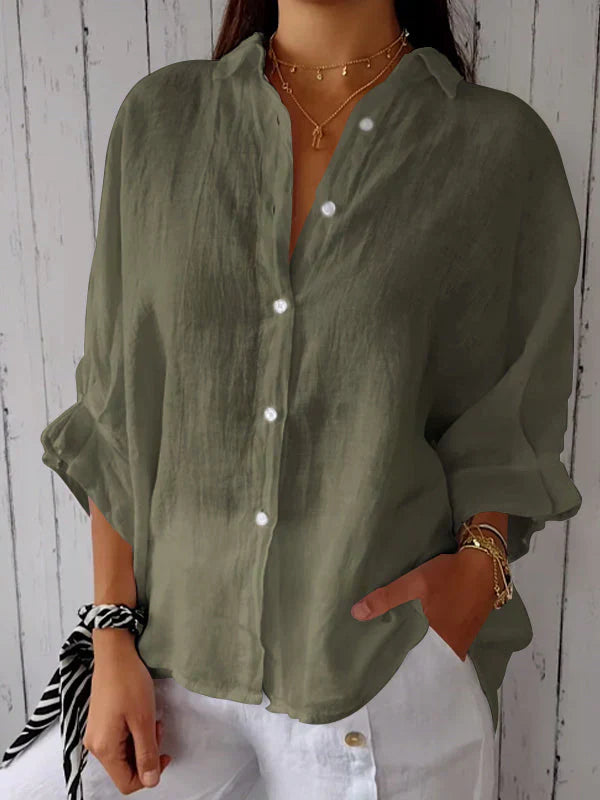 Kathrine™ | Chic Linen Shirt