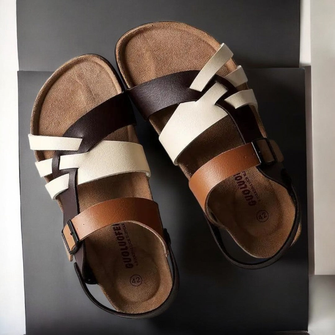Lara Beach Leather Sandals