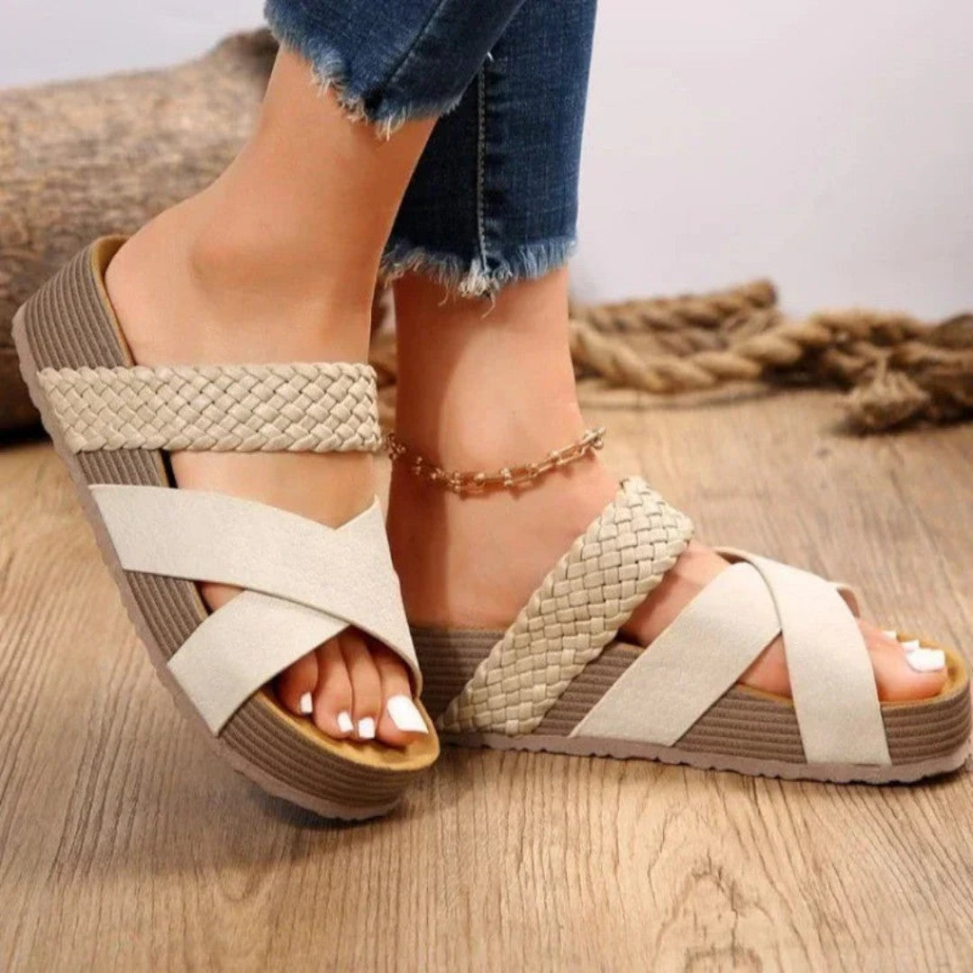 Vienna Summer Thick Soled Sandals