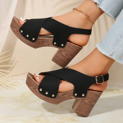 Kora Wedge Heel Open Toe