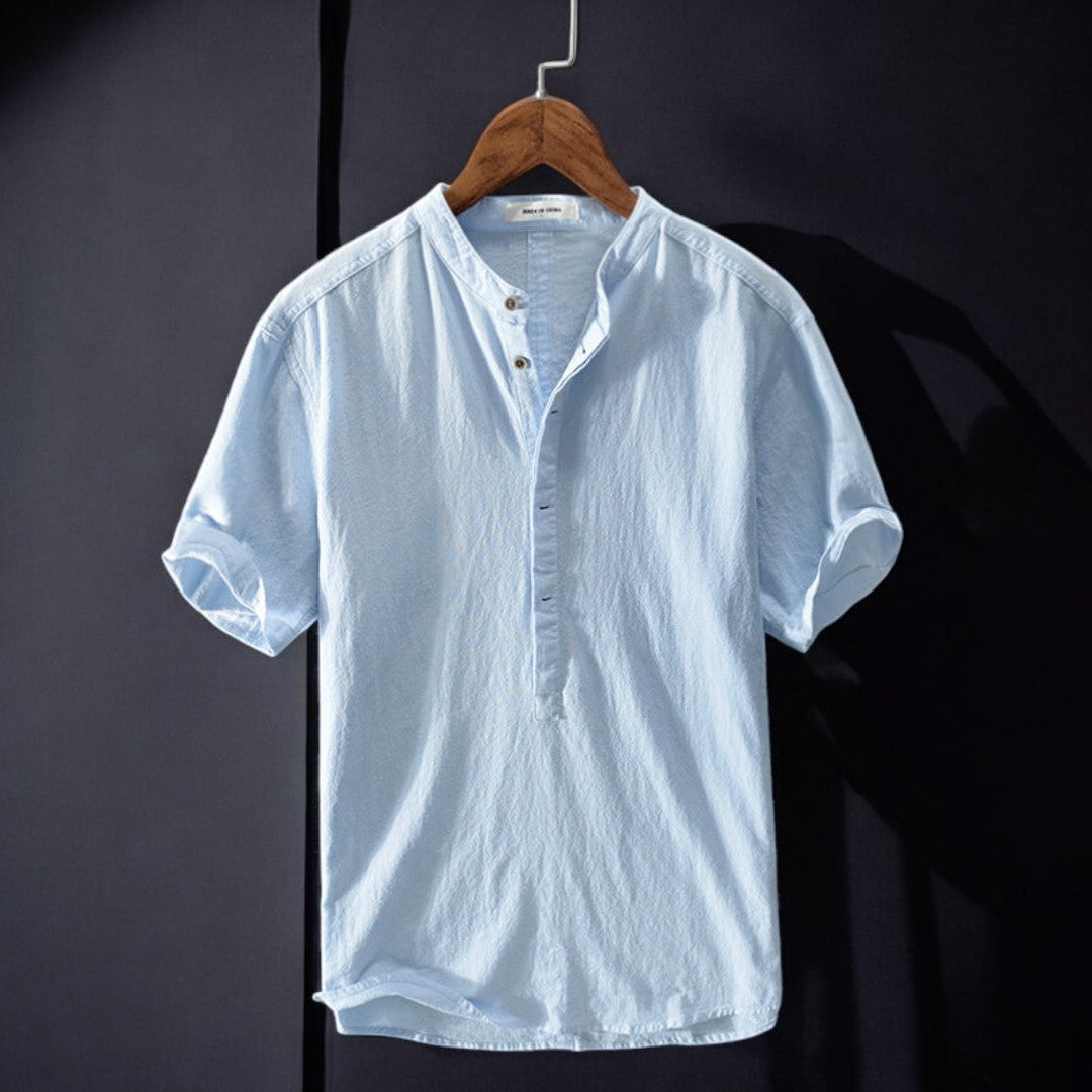 Trevor Cotton-Linen Shirt