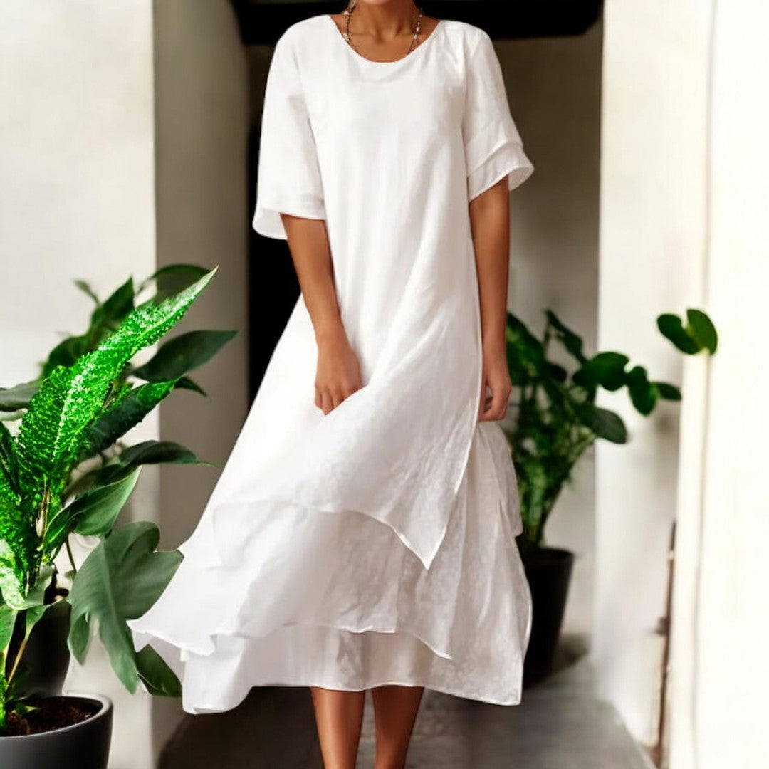 Celine Cotton Long Dress