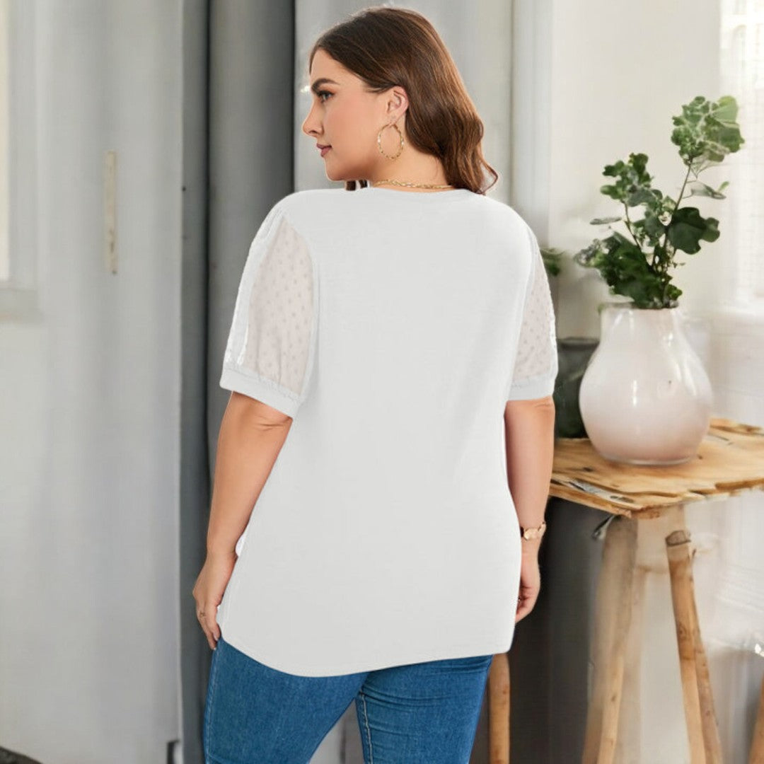 Ariah Summer V-neck Blouse