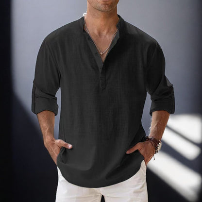 Austin Linen Overshirt
