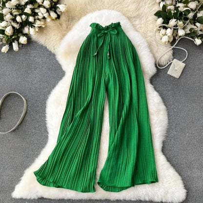Andie Pleated Summer Trousers
