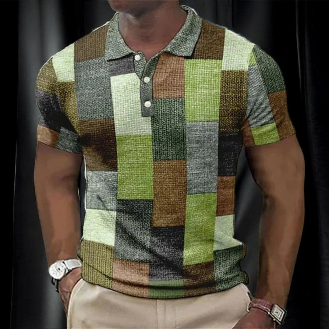 Jensen Checkered Polo