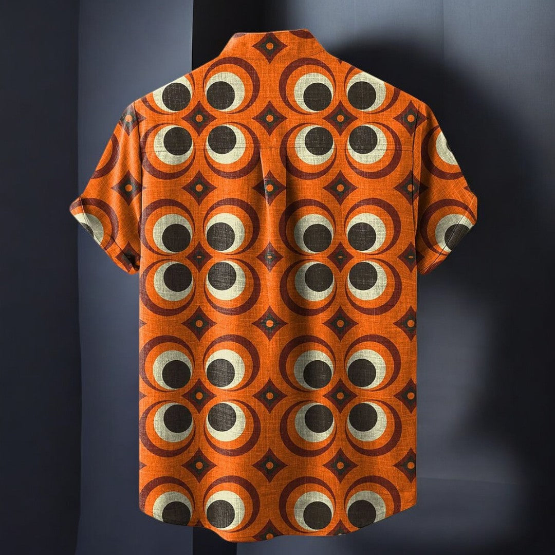 Bradley Summer Shirt With Tribal Pattern