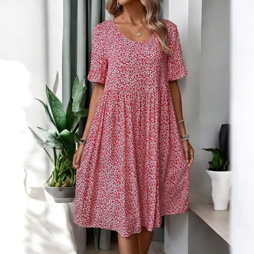Ainara Floral Midi Dress