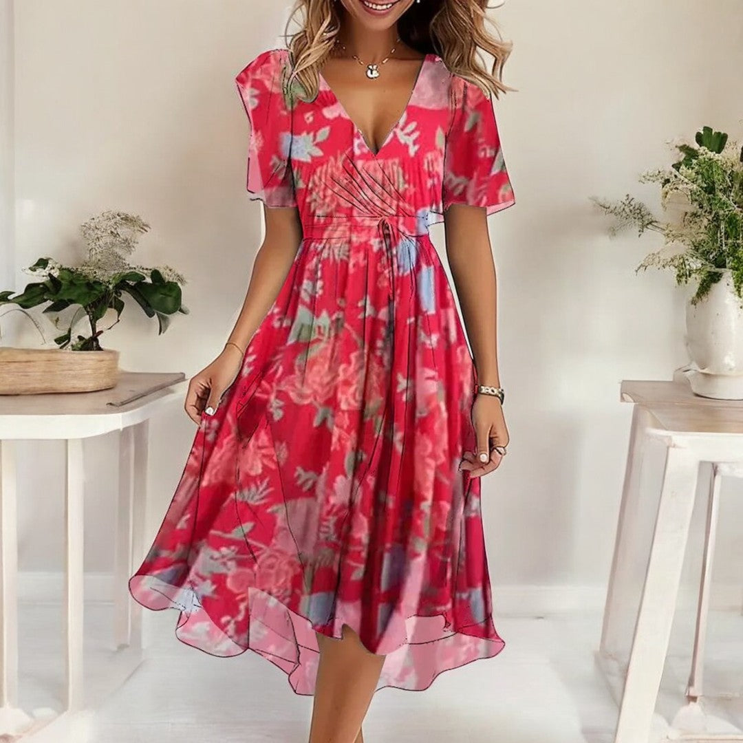 Kylee Summer V-neck Dress