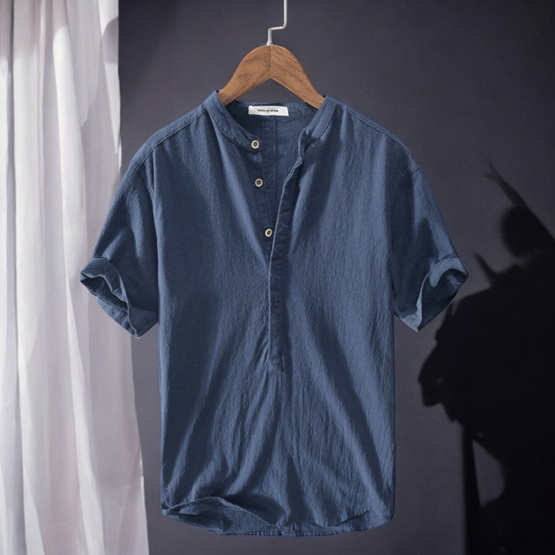 Trevor Cotton-Linen Shirt