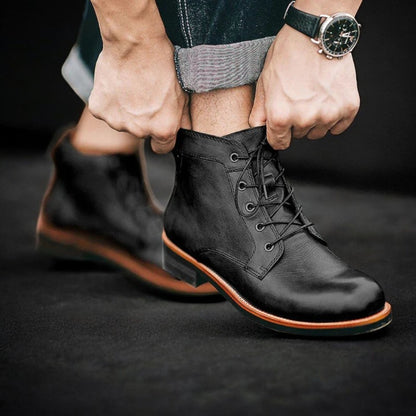 Aiden Leather Boots