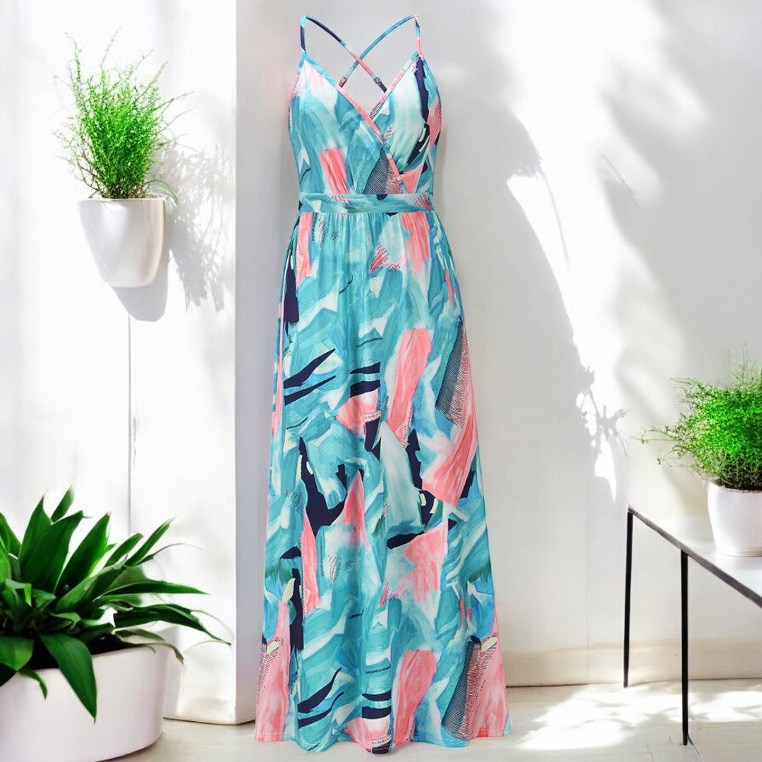 Regina Boho Floral Print Dresses