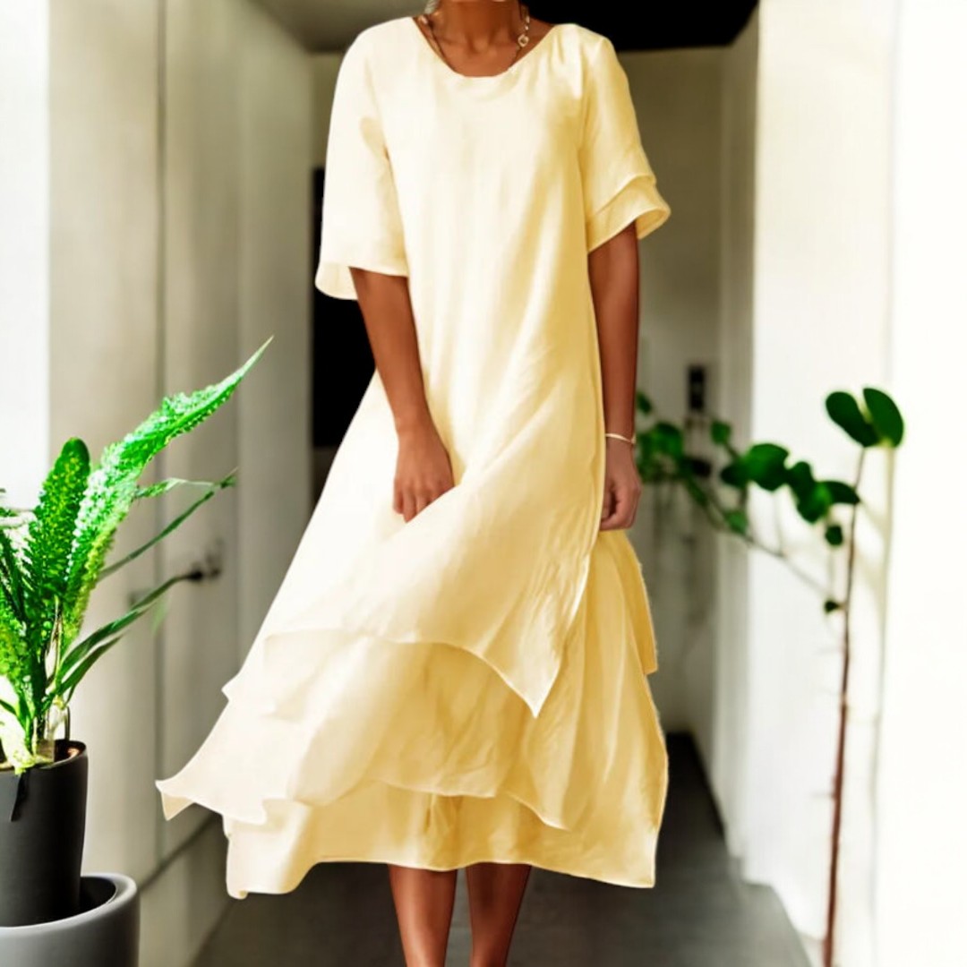 Celine Cotton Long Dress