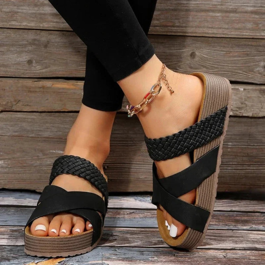 Vienna Summer Thick Soled Sandals