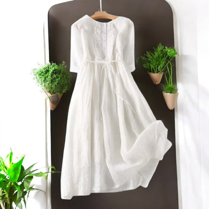 Danna Linen Summer Dress