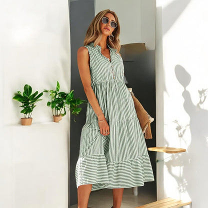 Cecelia Striped Summer Dress